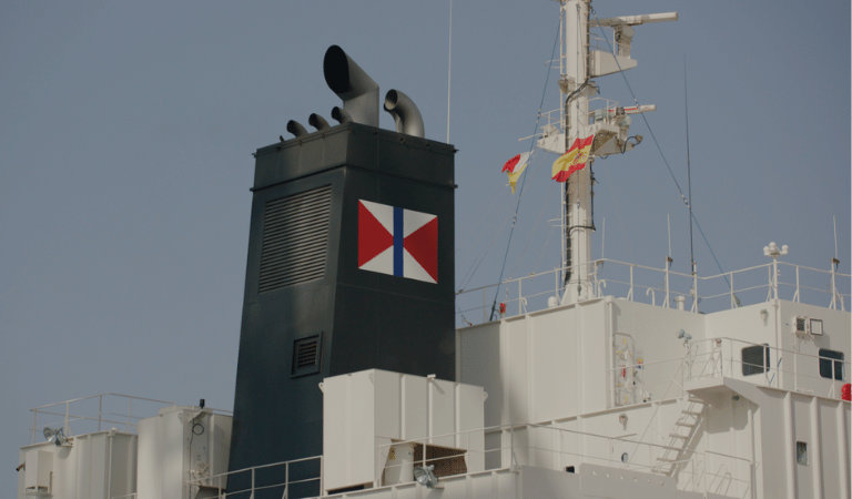 Swire Logo on Ship